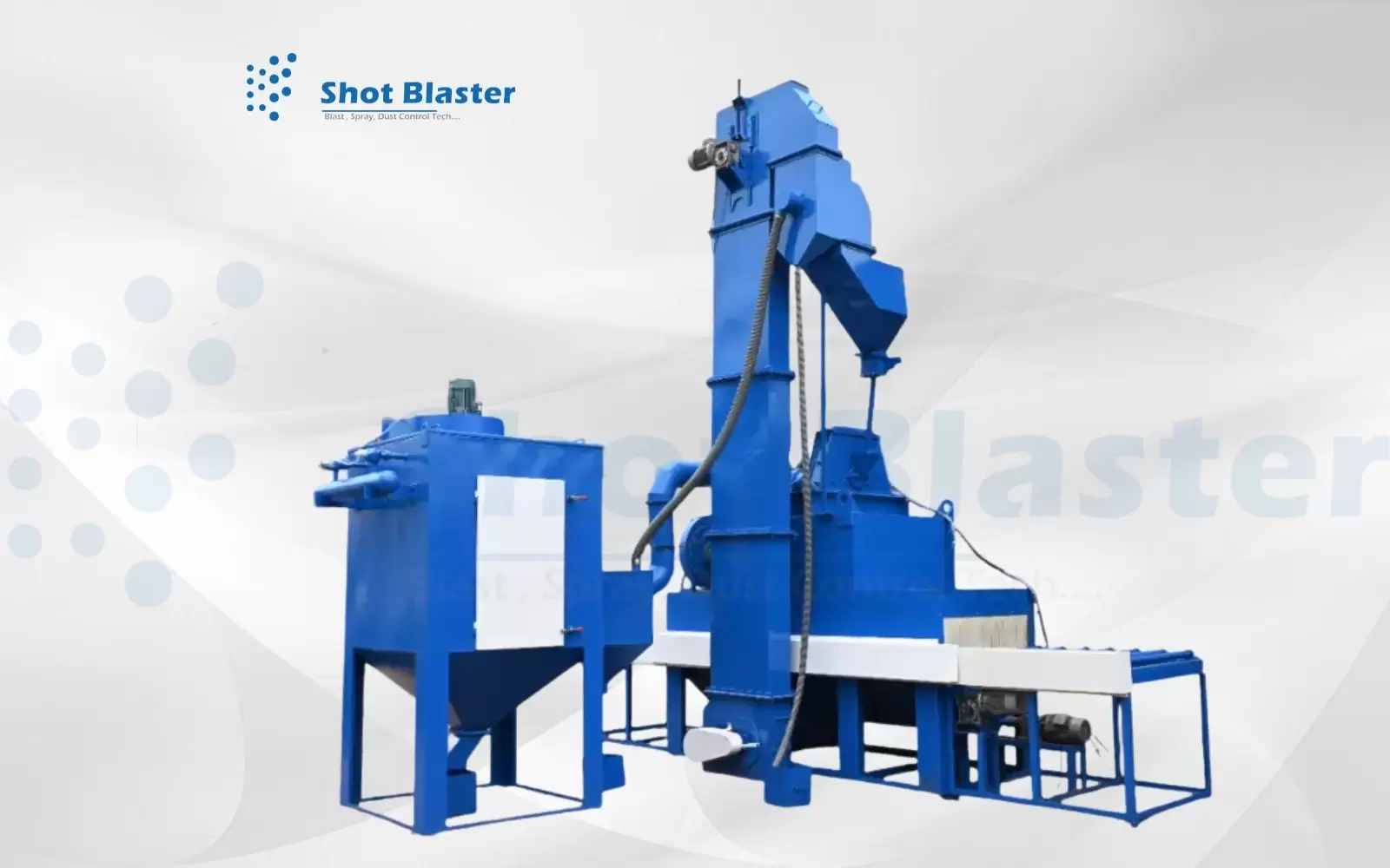 Stone Shot Blasting Machine